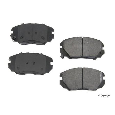 OP PARTS Brake Pad Set, D81125Oc D81125OC